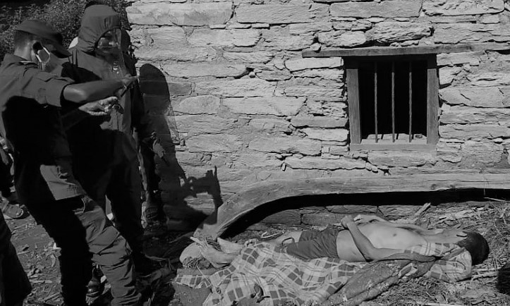 एक प्रहरी जवानको मृत्यु