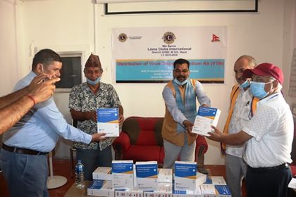 सेती प्रादेशीक अस्पताललाई भिटिएम सहयोग