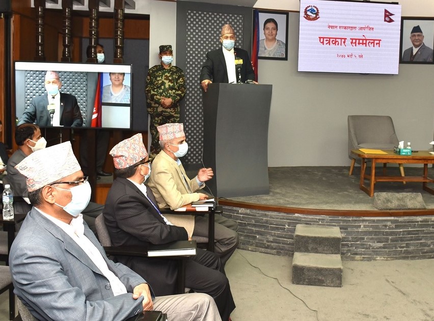 मन्त्रिपरिषद्‌को निर्णय : क्‍वारेन्टाइन व्यवस्थापन समिति गठन र सुरक्षा जिम्मा नेपाली सेनालाई