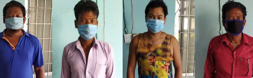 वन मुद्धामा फरार कैलालीका ४ जना पक्राउ