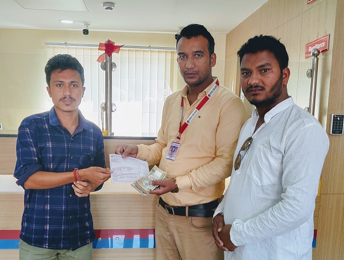 मिर्गौला पीडित रोकायालाई ८४ हजार ६ सय रुपैंया सहयोग