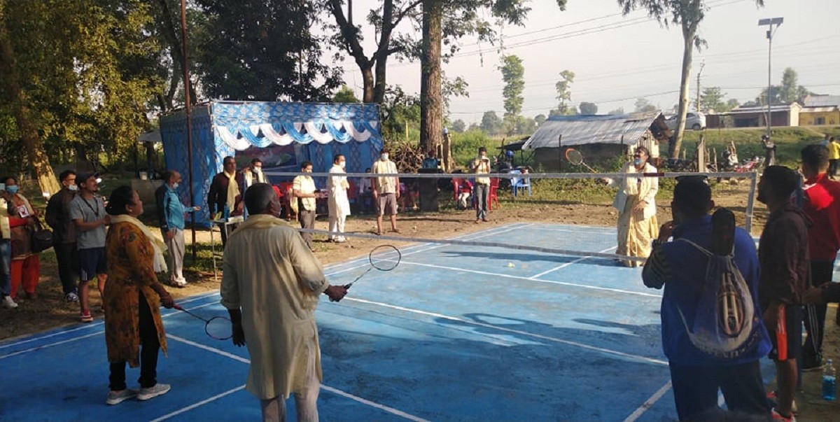 गोदावरीमा खुल्ला ब्याटमिन्टन प्रतियोगिता सुरु,  २८ टिमको सहभागीता