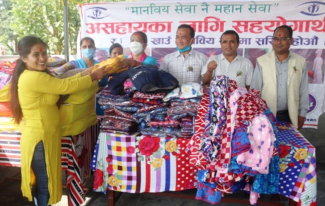 यूकेबाट जन्म दिनको अवसरमा दृष्टि फाउन्डेशनलाई सहयोग