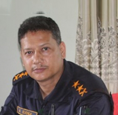 कैलालीका प्रहरी प्रमुख जबरालाई थप उपचारका लागि काठमाण्डौं लगियो