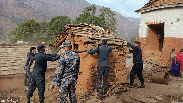 छाउगोठ भत्काउने अभियान फेरि