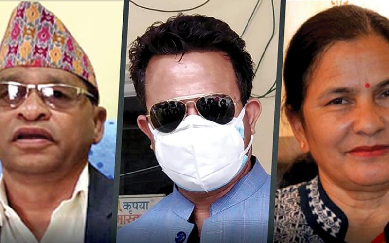 एमालेद्वारा मन्त्री शाह सहित ३ जनालाई पार्टीको साधारण सदस्य समेत नरहनेगरी निष्कासित