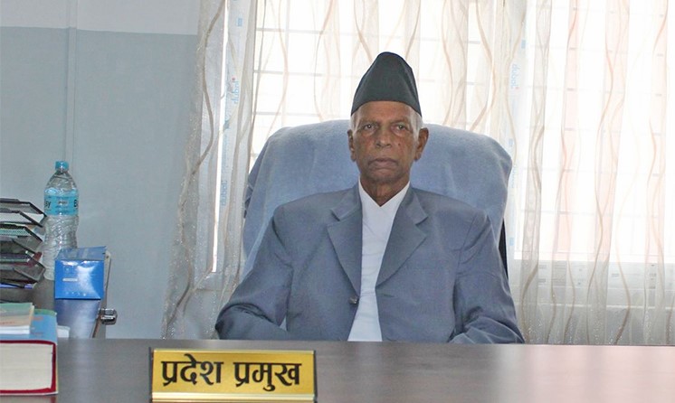 सुदूरपश्चिम प्रदेशका नवनियुक्त प्रदेश प्रमुखद्वारा पदभार ग्रहण