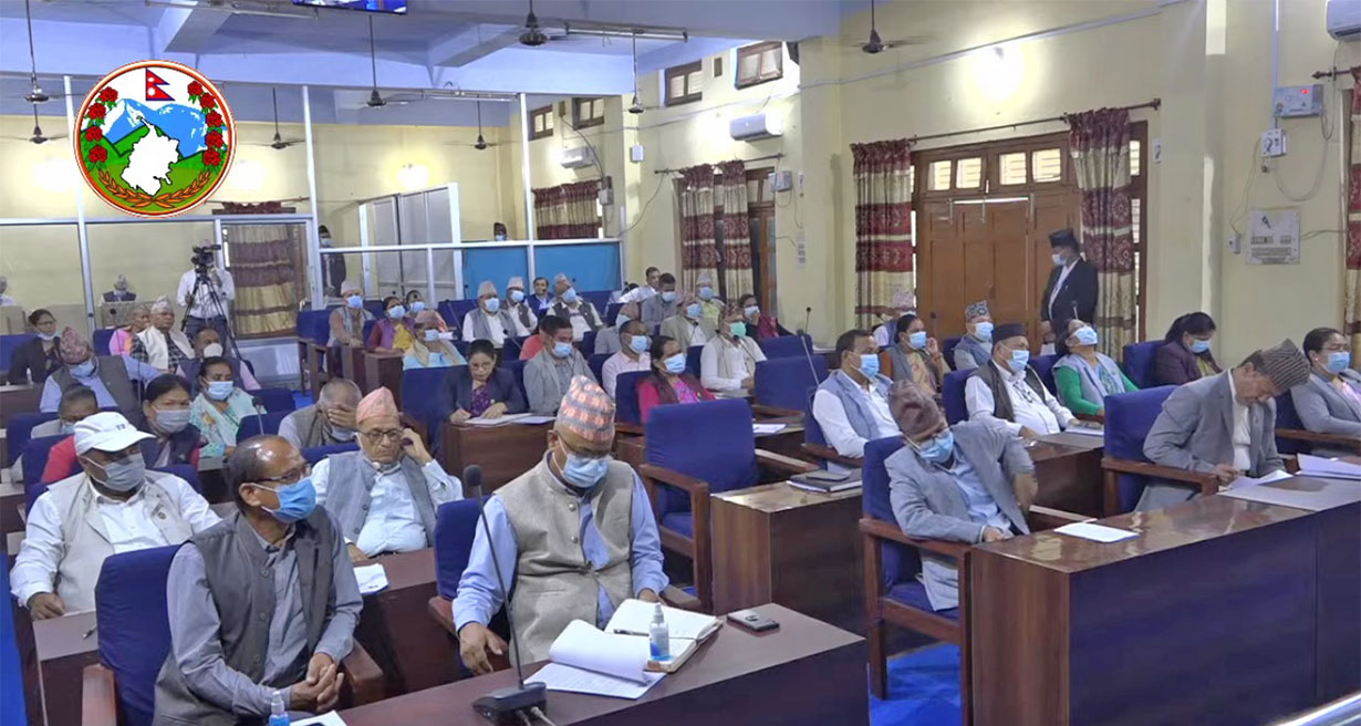 प्रतिपक्षको अहमतीका बीच सुदूरपश्चिम सरकारको बजेट बहुमतबाट पारित