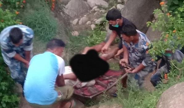 डोटीमा जिप दुर्घटना हुँदा एक जनाको मृत्यु