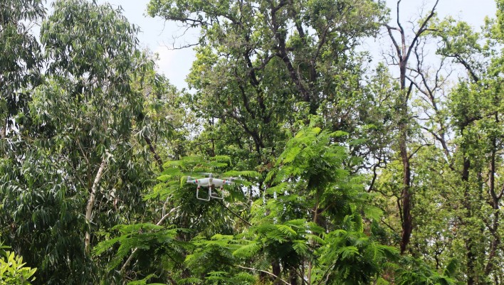 चोरी तस्करी नियन्त्रणका लागि कञ्चनपुरमा ड्रोन क्यामेराको सहायता