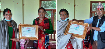 महिनावारी हुँदा छाउ नबार्ने १४ महिला पुरस्कृत