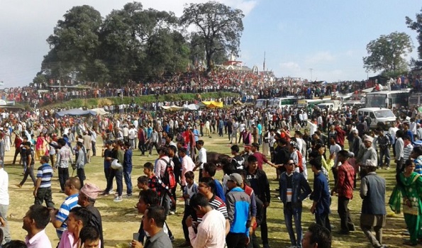 प्रसिद्ध निङ्गलाशैनी मन्दिरमा अनन्त चतुर्दशीको मेला शुरु