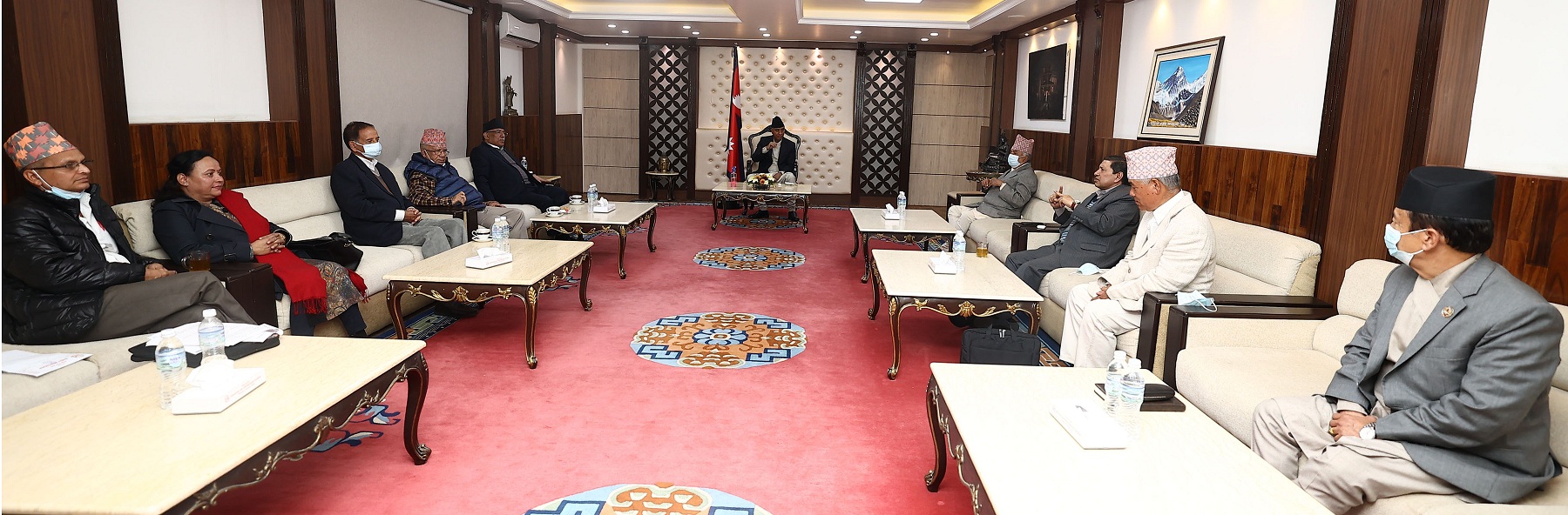 सरकार सञ्चालन गर्न सत्तारुढ दलहरुले बनाए ११ सदस्यीय समन्वय समिति