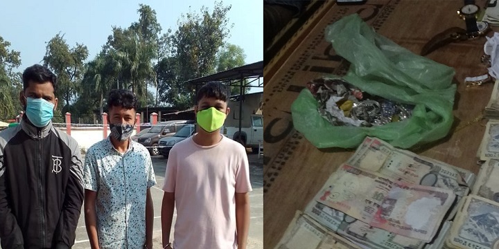 धनगढी बसपार्कबाट स्रोत नखुलेको साढे ८ लाख रुपैयाँसहित ३ जना पक्राउ