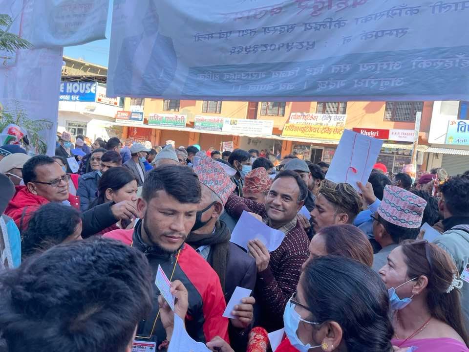 कांग्रेस महाधिवेशनः सुदूरपश्चिमाम एक हजार तिन मत खस्यो