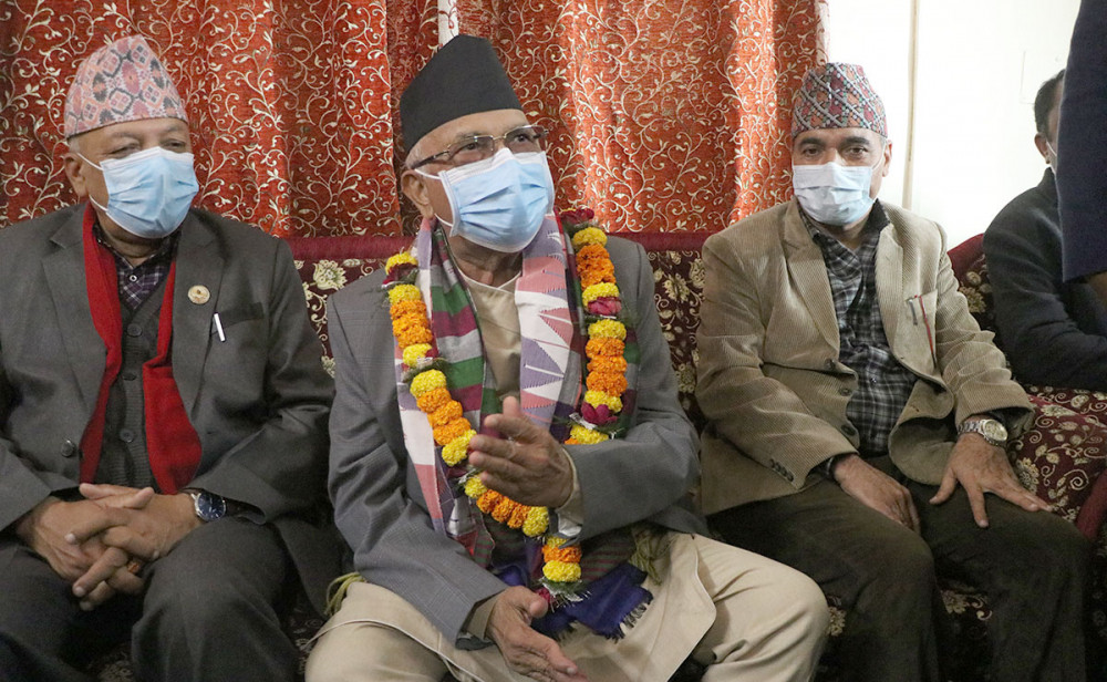 ओलीको चेतावनी- ‘संसद्‍ अवरोध चुनावसम्मै हुन्छ’