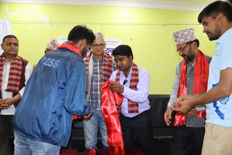 प्रेस संगठन डोटीका सह-सचिव प्रेस युनियनमा प्रवेश