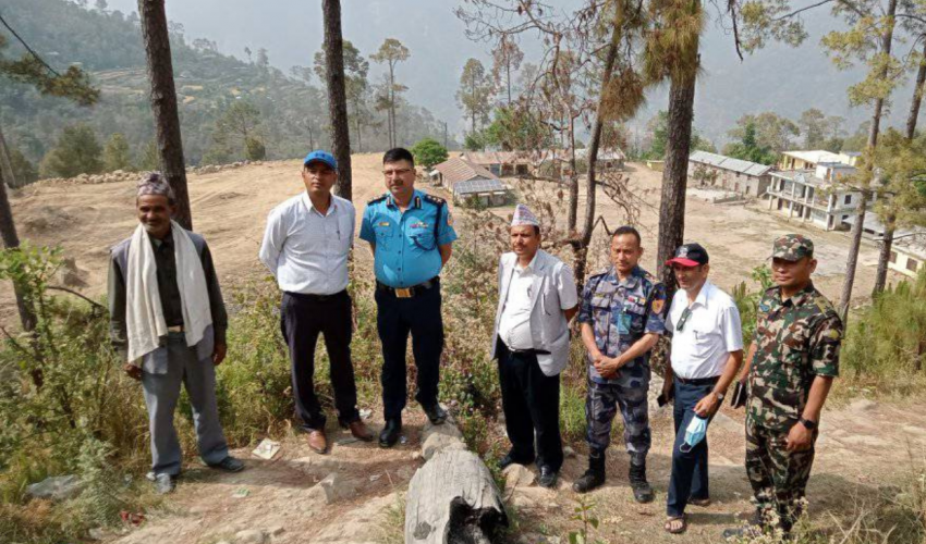 सुरक्षा समिति कैलालीद्वारा मतदानस्थलको अनुगमन