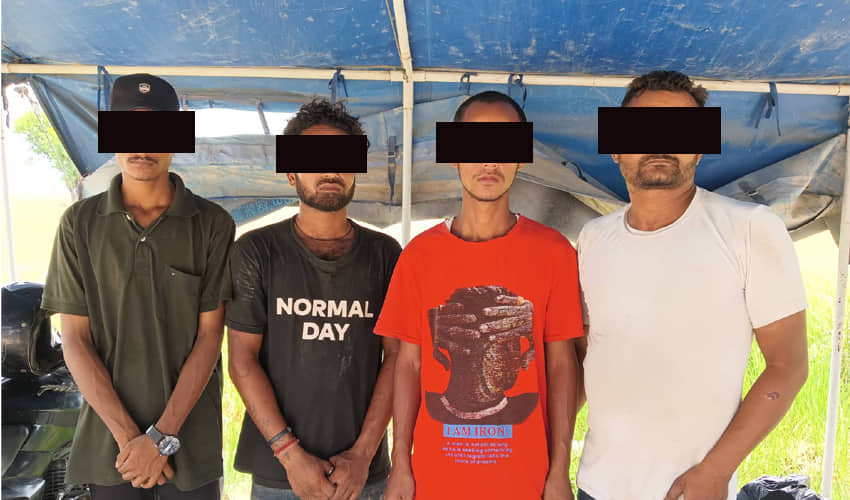 कैलालीमा लागू औषधसहित ४ जना पक्राउ