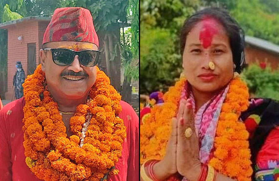 धनगढीको मेयरमा स्वतन्त्र उम्मेदवार हमाल र उपमेयरमा एमालेकी कन्दकला विजयी