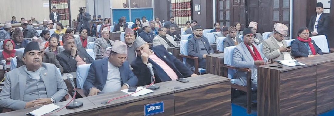 सुदूरपश्चिम प्रदेश सरकारलाई विश्वासको मत पाउन धरमर