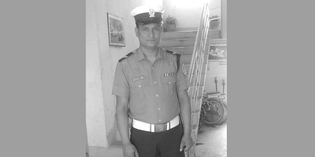 कैलालीमा कार्यरत एक ट्राफिक प्रहरीको दुर्घटनाबाट मृत्यु