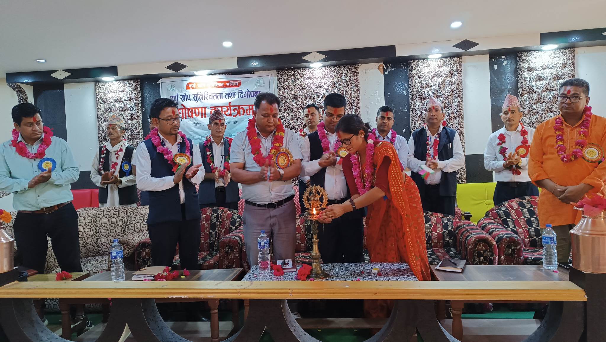 दिपायल सिलगढी नगरपालिका पूर्ण खोप सुनिश्चितता घोषणा