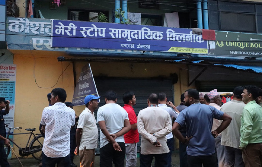 गर्भपतन गराउने औषधि खाँदा धनगढीमा एक महिलाको मृत्यु, क्लिनिक सञ्चालक पक्राउ