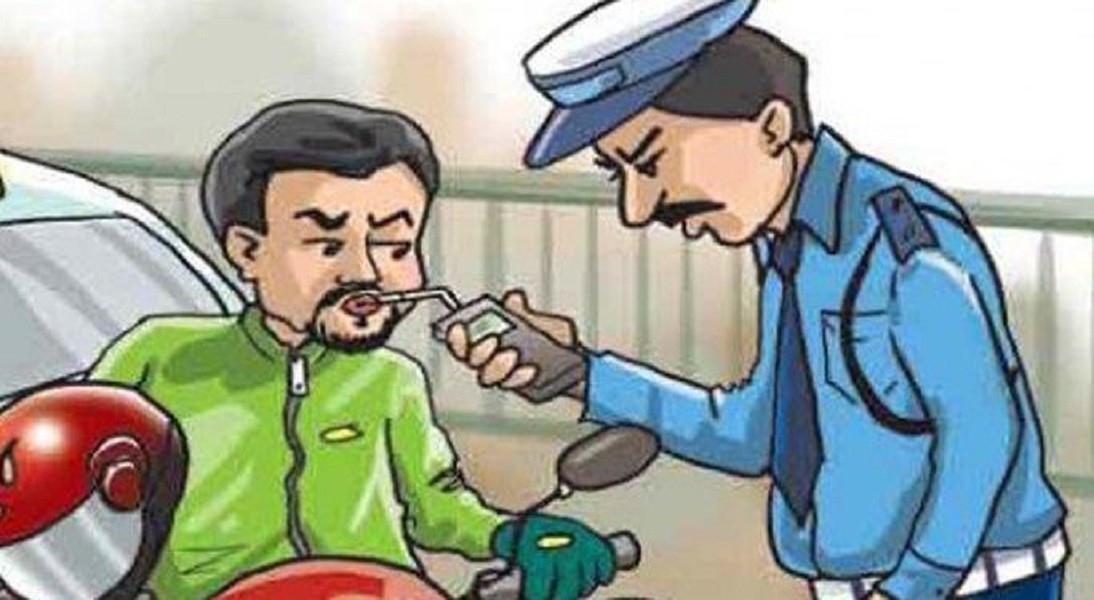 धनगढीमा लागु पदार्थ खाएर गाडी चलाउने ७ जना पक्राउ