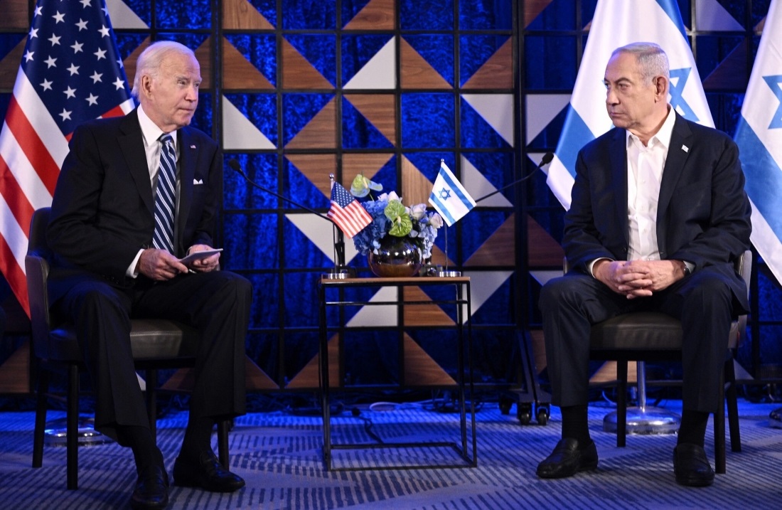 अमेरिकी राष्ट्रपति र इजरायली प्रधानमन्त्री गाजामा मानवीय सहायता जारी राख्न सहमत