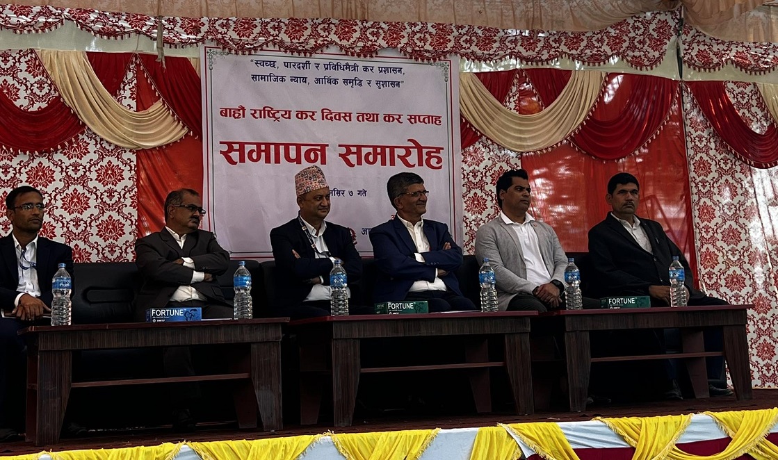 कर आफनै लागि हो भन्ने बुझाउन जरुरी- प्रमुख सचिव लम्साल