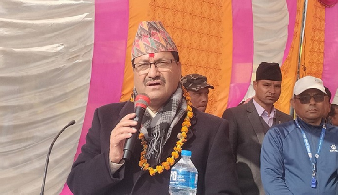 नेपाल-भारत सीमा विवाद समाधानका लागि काम भइरहेको छ : मन्त्री साउद