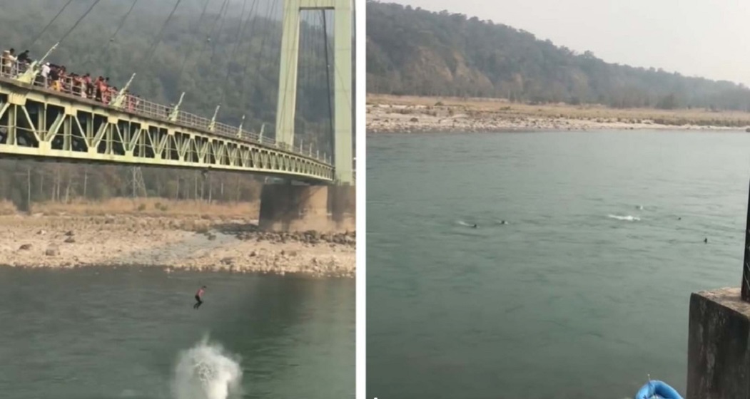 चिसापानी पुलबाट हामफाल्दा बेपत्ता भएका युवाको खोजी कार्य जारी