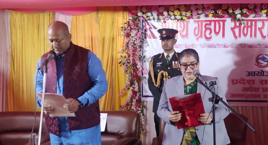 मधेस प्रदेशमा जनमतका सतिश सिंह मुख्यमन्त्री नियुक्त, को-को बन्दैछन् मन्त्री ?