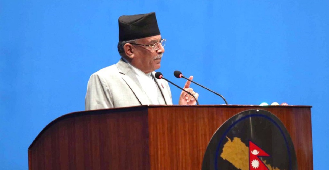 विश्वासको मत राख्ने क्रममा सम्बोधन गर्दै प्रधानमन्त्री प्रचण्डले भने- कांग्रेस-एमालेलाई कसले मिलायो ?