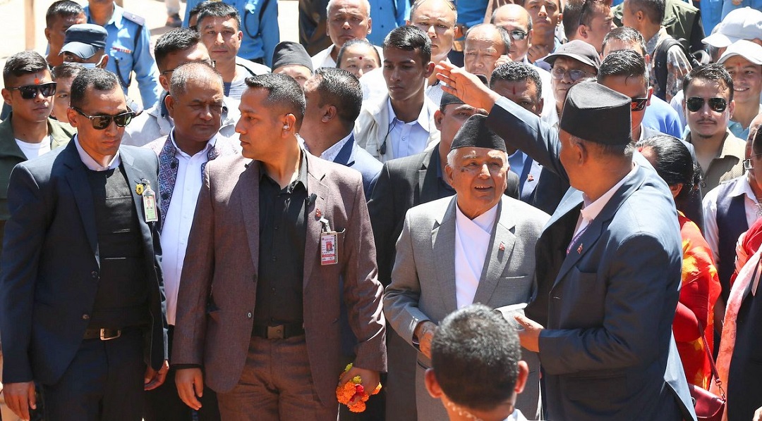 सार्वजनिक स्थलमा राष्ट्रपति कार्यक्रम भक्तपुरबाट सुरू