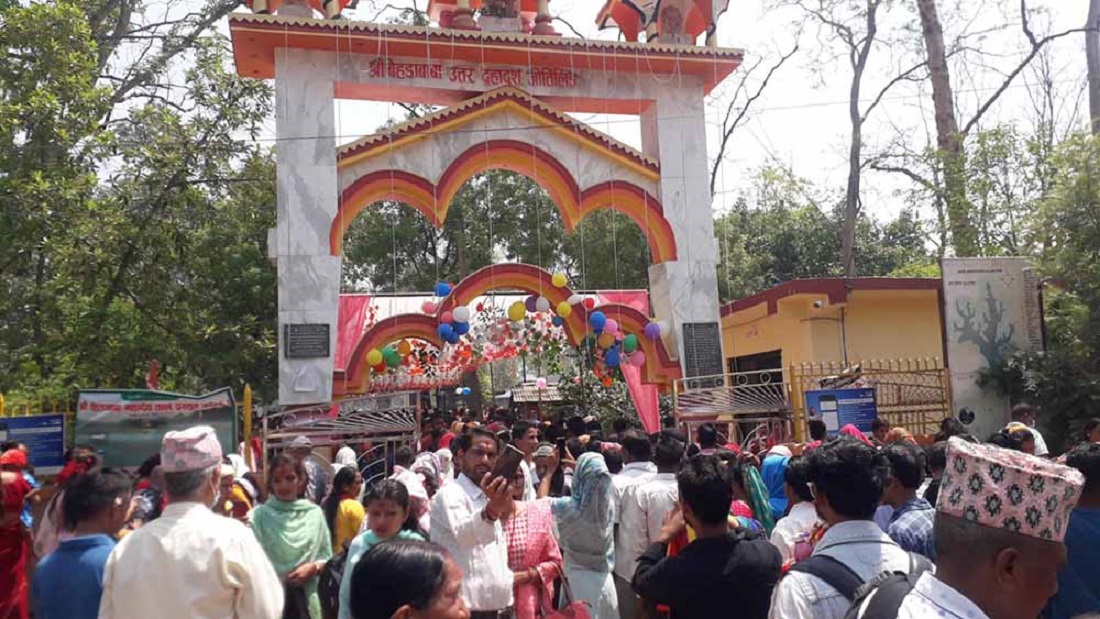 धनगढीको बेहडाबाबा मन्दिरमा जेठ २१ गतेबाट गंगा दशहरा मेला लाग्दै