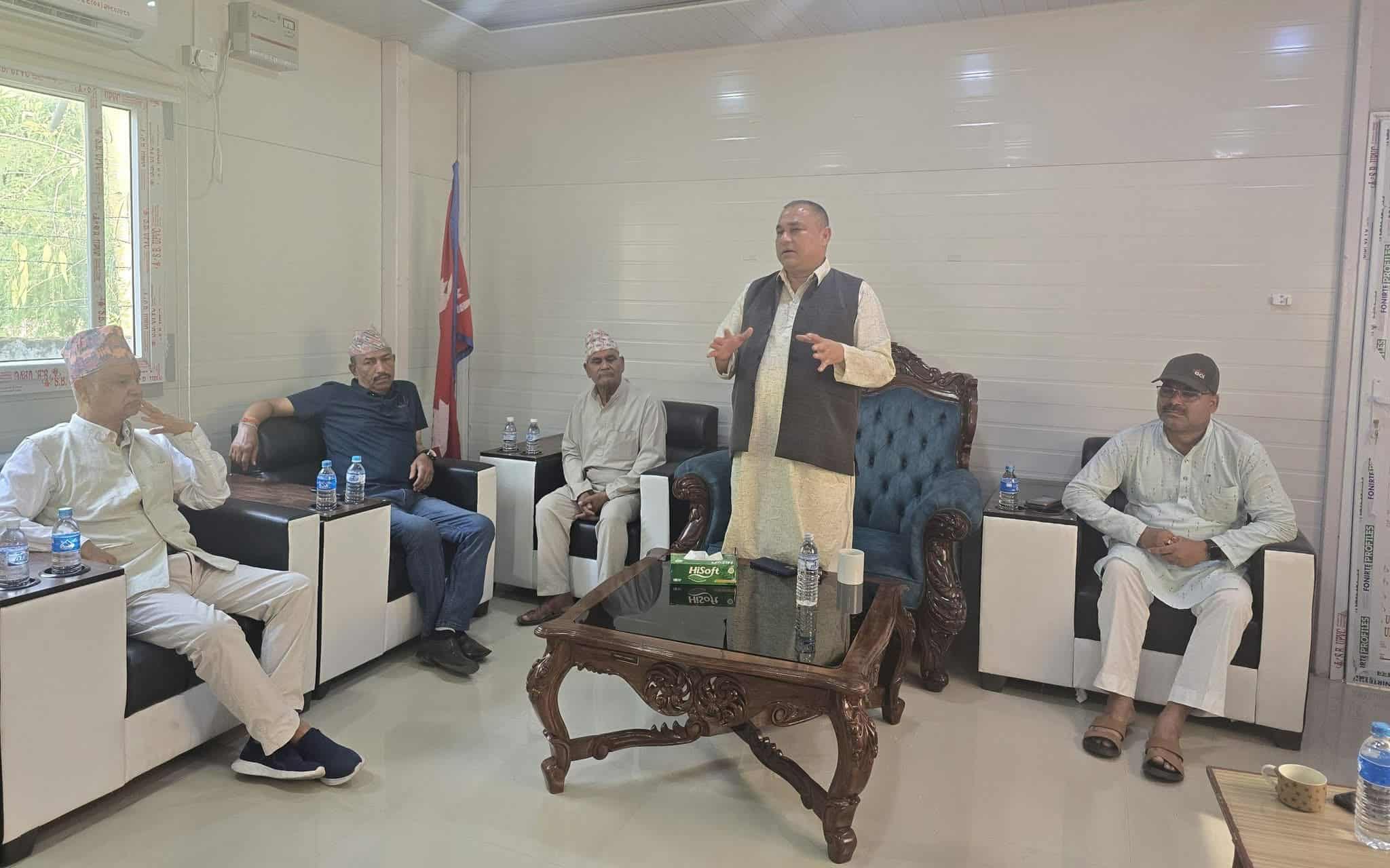 सुदूरपश्चिम प्रदेशका कांग्रेस नेताको निष्कर्षः सभापति शैयामा रहेका बेला बखेडा झिक्नु गलत