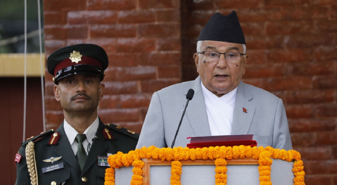 राष्ट्रपति पौडेलद्वारा विजयादशमीको शुभकामना : राष्ट्रिय मेलमिलाप र सुशासनमा जोड