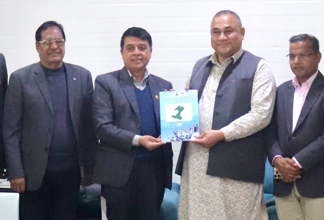 मुख्यमन्त्री शाह र उद्योग वाणिज्य महासङ्घका अध्यक्ष ढकालबीच भेटवार्ता