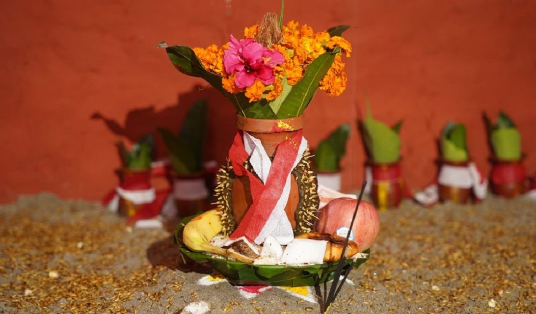 आज चैते दसैंको घटस्थापना