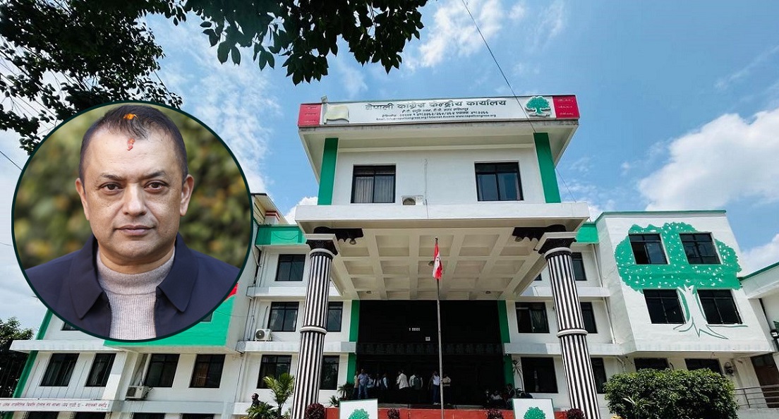 कांग्रेस सभापति गगन थापाले दिए राजीनामा, राजीनामाबारे केन्द्रीय समितिमा छलफल हुने