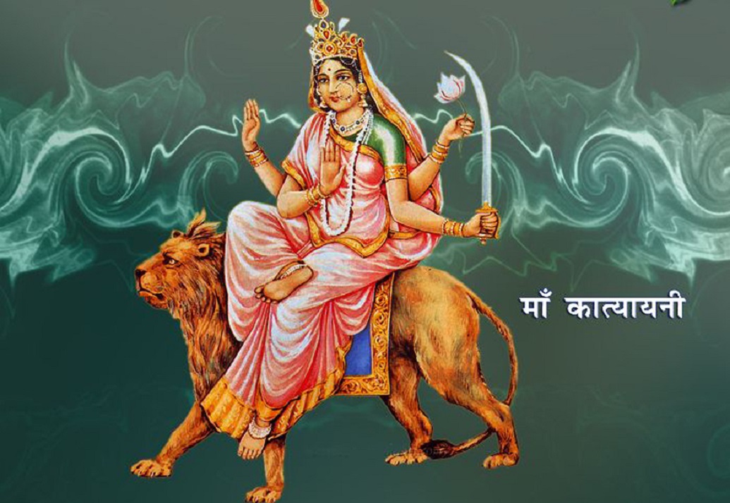 नवरात्रको छैटौँ दिन आज कात्यायनी देवीको पूजा, शक्तिपीठमा भक्तजनको घुइँचो
